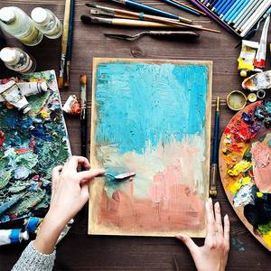 Paquete de 10 paneles de lona de madera de 9x12 pulgadas, tableros de Panel de pintura acunados, tablero de lona de madera, tableros de lona de madera sin terminar - Product Image 5