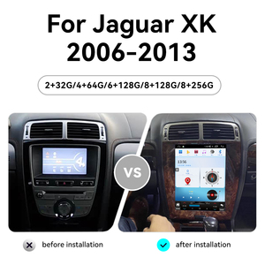 Autoradio Foforfor con Schermo da 12.1" per <span class=keywords><strong>Jaguar</strong></span> <span class=keywords><strong>XK</strong></span> 2006-2013, Carplay Android 13, Lettore Multimediale Intelligente, GPS, WiFi, 4G, DSP, 360 - Product Image 2