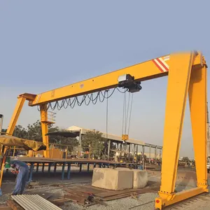 Advanced design mobile single beam 25 ton 30 ton girder gantry crane supplier for sale