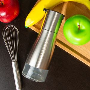 Gloway Multiple Occasions Works Great Distributeur de récipient de vinaigre anti-goutte Bouteille distributeur d'huile d'<span class=keywords><strong>olive</strong></span> en acier inoxydable - Product Image 6