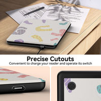 Casing E-Reader Magnetik Kustom, Smart Wake Sleep, untuk Kindle dan Kobo, Pelindung dengan Tali Pegangan