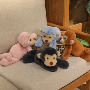 Peluche Personalizzato all'Ingrosso Smudge Monkey 100% Poliestere Super Morbido con Coda Riccia Animale di Peluche Regalo per Bambini e Adulti Anti-Stress - Product Image 6