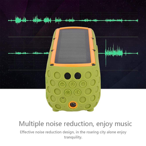Altavoz de Energía Solar 2022, Nuevo Producto, Altavoz Inalámbrico Bluetooth 4.0 con Sonido Estéreo de Alta Fidelidad, Manos Libres, Resistente al Agua IPX5, con Linterna - Product Image 4