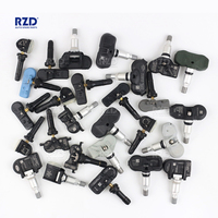 Capteur TPMS Universel pour Voiture, Capteur de Surveillance de la Pression des Pneus 433/315 MHz pour Toyota Nissan Honda Hyundai KIA BMW Mazda VW Ford