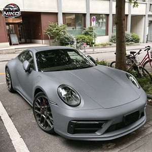 Película Mate Super Chrome Nile Gray de NIKO, Rollo de Vinilo TPU de 1.52*16m, Vinilo Mate Gris Eléctrico para Envolver Autos - Product Image 1