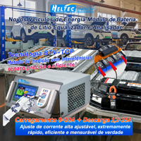 Heltec Dikirim Dari Brasil: Penyeimbang Baterai Otomotif 2-32S 25A Dengan Pengisi Daya 20A Terintegrasi Dan Aplikasi Untuk Ponsel.