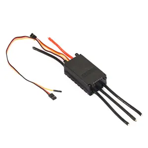 High quality airplane parts 1:8 esc de 100 a brushless rc motor esc