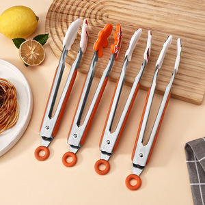 Pinzas Multifuncionales para Alimentos de 9 Pulgadas, Serie Navideña, Pinzas Creativas para Pan y Carne, Pinzas para Barbacoa al Aire Libre, Aptas para Alimentos - Product Image 1