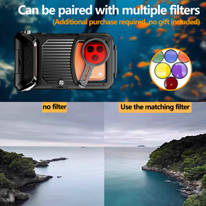 Custodia Subacquea Impermeabile Antiurto 2026 di Lusso in TPE PC con Cinghia per <span class=keywords><strong>iPhone</strong></span> 17 15 14 <span class=keywords><strong>13</strong></span> <span class=keywords><strong>Pro</strong></span> Max - Product Image 6