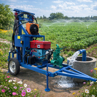 Foreuse de puits d'eau CE ISO 200m fiable, machine de forage de puits d'eau, machine de forage de trous d'eau à vendre au meilleur prix