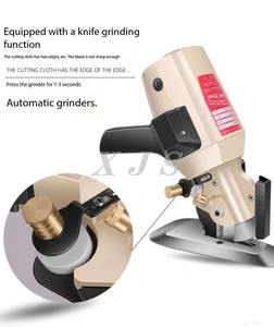 Электрический круглый нож резак ПВХ кожа боковой резак ковер машина для резки толстой текстильной ткани электрические ножницы - Product Image 4