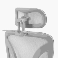 Chaise ergonomique en maille avec repose-pieds rétractable, réglable en hauteur, maille hautement élastique pour salle de conférence, haute qualité