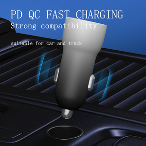 Gradiente al por mayor para carga rápida de color 3,0 puerto dual A + C 3.1A adaptador de cargador de coche Universal para ordenador portátil eléctrico OTP OVP <span class=keywords><strong>Facto</strong></span> - Product Image 4