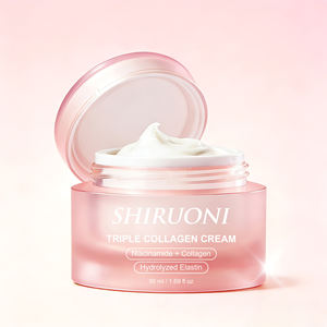 Crème réparatrice triple collagène <span class=keywords><strong>bio</strong></span> vegan OEM ODM pour peau sèche du visage, hydratation intense, resserrement des rides, hydratant pour le visage - Product Image 1