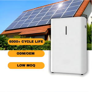 Système de stockage d'énergie solaire hybride pour la maison, batterie au lithium 15 kWh, système d'alimentation de secours - Product Image 1