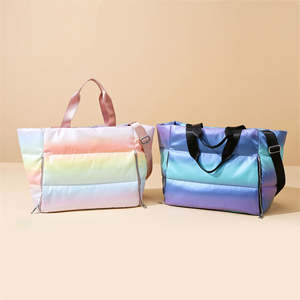 Sac de sport pour femme personnalisé, nouveau design, pour le yoga et la remise en forme, séparation sèche et humide, sac de sport imperméable, sac de raquette - Product Image 5