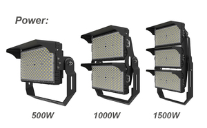 5 anni di garanzia luce per stadio luce esterna IP66 stadio luce <span class=keywords><strong>Led</strong></span> 1000W 150LM/W 160000 lumen luci di alta - Product Image 6