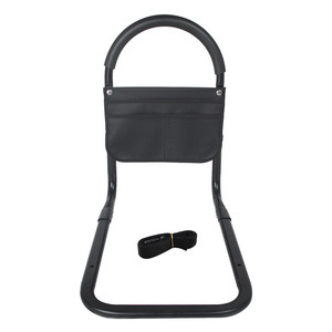 Barandillas Laterales en Forma de L Negras MK01022 <span class=keywords><strong>para</strong></span> Camas de Ancianos, Ajustables en Altura, de Seguridad, 34x6x43cm - Product Image 5