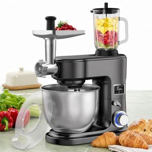 <span class=keywords><strong>Robot</strong></span> de <span class=keywords><strong>cuisine</strong></span> <span class=keywords><strong>multifonction</strong></span> de haute qualité 3 en 1 pour usage domestique, mélangeur sur socle - Product Image 6