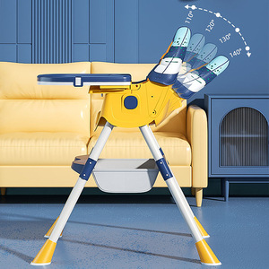 Silla Alta de Alimentación para Bebés Ergonómica, Plegable y Cómoda, Directo de Fábrica, con Cinturón de Seguridad de 5 Puntos y Bandeja Extraíble - Product Image 2