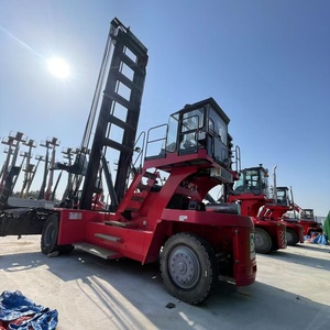 Apilador de Contenedores Kalmar DCE80/DCE90 Usado a Bajo Precio, Equipo Logístico, Toploader Kalmar Usado Económico para el Manejo de Contenedores Vacíos - Product Image 1