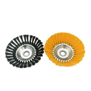<span class=keywords><strong>Brosse</strong></span> à herbe en nylon <span class=keywords><strong>de</strong></span> <span class=keywords><strong>8</strong></span> <span class=keywords><strong>pouces</strong></span> <span class=keywords><strong>de</strong></span> diamètre pour débroussailleuse - Qualité industrielle et bricolage - Product Image 2