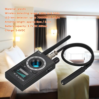 Détecteur de caméra cachée anti-espion K18 Détecteur de signal GPS GSM RF pour la protection de la vie privée