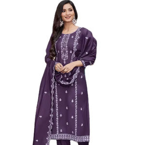 Nuevo material de algodón completo interior de seda romana viscosa de lujo de calidad superior con estilo formal rayón Lanzamiento de nuevo producto - Product Image 1