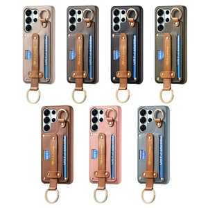 <span class=keywords><strong>เคส</strong></span>ใส่บัตรเครดิตแบบห่วงรัดข้อมือเคสโทรศัพท์สำหรับ Samsung <span class=keywords><strong>A57</strong></span>/A37/A17/S26อัลตร้าเคสกระเป๋าสตางค์สำหรับ Galaxy S25FE/A07/A56 - Product Image 1