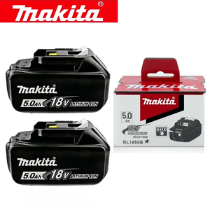 Оригинальный литий-ионный аккумулятор Makita 18В 6.0Ач/5.0Ач для электроинструментов, совместим с моделями BL1860B/BL1860/BL1850 - Product Image 2