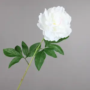 Peonies Artificial Flowers High Quality Large Artificial Peonies Popular Peony Silk Flowers Single Stem Decoration Peony Artificial Flower