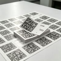 Étiquette anti-contrefaçon personnalisée en usine avec code QR pour l'identification des produits