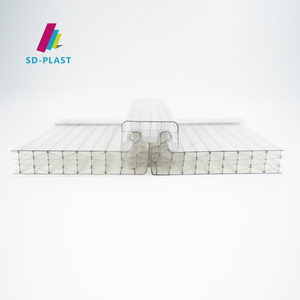 SUN-DECOR résistance UV u-lock feuille de <span class=keywords><strong>polycarbonate</strong></span> solide <span class=keywords><strong>serre</strong></span> 6-20mm feuille de <span class=keywords><strong>polycarbonate</strong></span> en nid d'abeille - Product Image 6