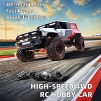 SJY-H12P Coche Teledirigido Ford Bronco R Escala 1:12, sin Escobillas, 4x4, Luces LED, Alto Torque, Todoterreno, Listo para Usar