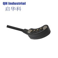 Venta de Fábrica: Conector Magnético de Cable de Alimentación de 4 Pines con Resorte 12V1A para Laptop, Tablet, Anillo Inteligente y Monitor