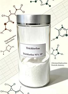 Trichlorfon 97% TC 80% WP 90% WP <span class=keywords><strong>Insecticida</strong></span> Agrícola para el Control de Plagas de Cultivos - Product Image 1