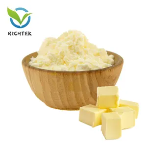 Kosher Certificate 100% Pure Natural Organic Powdered 70% 60% Grass -Fed Butter Extract Flavor Butter Powder