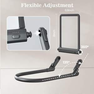 Loupe portable, design léger, éclairage LED pour l'image, autonomie de la batterie de 80h pour la lecture quotidienne des journaux, travaux fins - Product Image 3