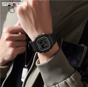 <span class=keywords><strong>Orologio</strong></span> sportivo SANDA 2156 moda uomo <span class=keywords><strong>orologio</strong></span> elettronico resistente all'acqua grande quadrante Led <span class=keywords><strong>orologio</strong></span> <span class=keywords><strong>digitale</strong></span> <span class=keywords><strong>da</strong></span> <span class=keywords><strong>polso</strong></span> cronometri per uomo - Product Image 5