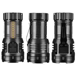 High Brightness 9 Core <b>Led</b> <b>Flashlight</b> Rechargeable Portable Outdoor With Magnet Tail Light White Light 800 Ma - Product Image 1