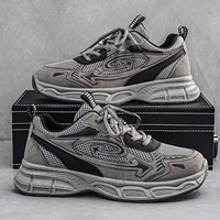 Baskets pour hommes M913, nouveau style automne, chaussures de sport respirantes en maille, semelle épaisse antidérapante, chaussures de course décontractées pour hommes