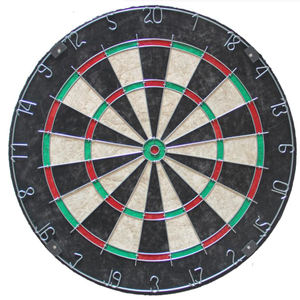 לוח חצים מקצועי 18 אינץ' מסיב סיסל עגול - Product Image 1