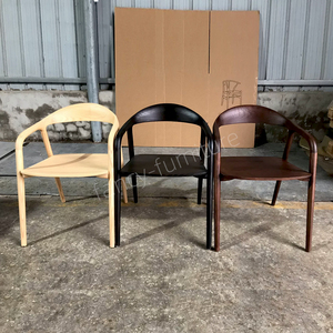 Alta qualità moderna minimalista in rovere scandinavo schienale da cucina colore noce legno ristorante sedia da pranzo con braccioli <span class=keywords><strong>NEVA</strong></span> sedia - Product Image 6