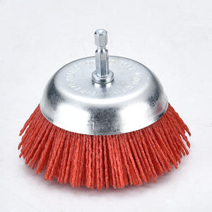 Ensemble de brosses à poncer hexagonales de qualité industrielle et bricolage, 3 pièces, poils en nylon, polissage, OEM personnalisable - Product Image 2