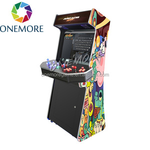 Bán Buôn Chất Lượng Tốt Nhất 4 Người Chơi Đứng Lên Mỏng <span class=keywords><strong>Arcade</strong></span> Máy 32 ''Màn Hình Trên 6000 Trò Chơi Thẳng Đứng <span class=keywords><strong>Arcade</strong></span> Trò Chơi Máy Tủ - Product Image 4