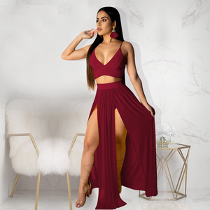 Nuovi arrivi abito da <span class=keywords><strong>donna</strong></span> lungo estivo Sexy di alta qualità - Product Image 2