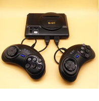 NOUVELLE Console de Jeu Vidéo Super MINI 16 Bits avec 208 Jeux Classiques Intégrés, Console de Jeu Rétro Domestique avec Manette Filaire pour Jeux MD208