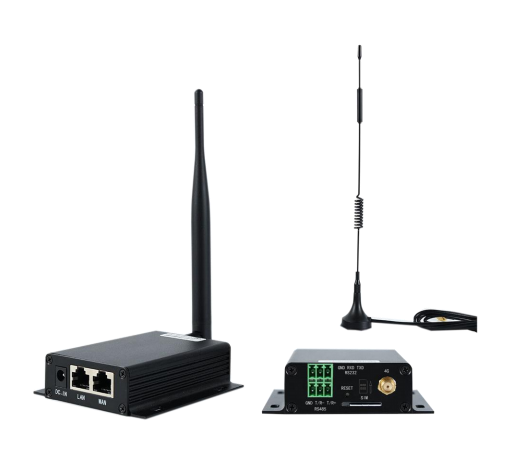 1 to 2 Ports 1/100Mbps Industrial Router Network Extender 4G DTU Network Ethernet Extender Compatible With POE Ethernet Switches