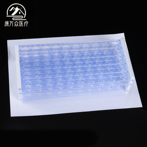 Estante para tubos de ensayo de laboratorio de 13 mm, 16 mm, 18 mm, 50 orificios, capacidad para tubos de ensayo ordinarios, multi-orificios para uso en centrífuga - Product Image 4