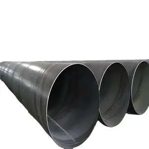スパイラル鋼管厚さ5-30mm大径ERWSSAW LSAW輸送用石油およびガス鋼スパイラル溶接管に使用